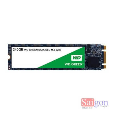 SSD WD Green 240GB M2 2280 SATA 8 Ổ cứng SSD WD Green 240GB M2 2280 SATA