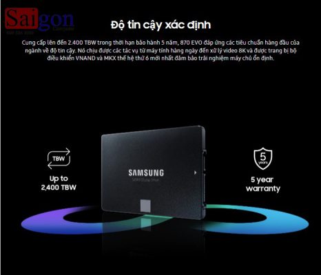 Ổ Cứng SSD 2TB Samsung 870 EVO
