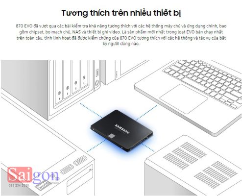 Ổ Cứng SSD 2TB Samsung 870 EVO