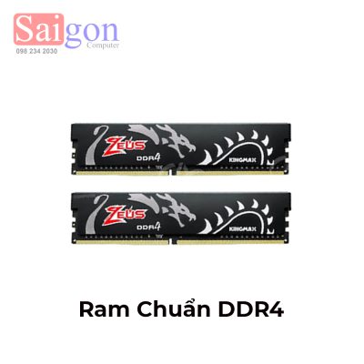 Ram PC Kingmax Heatsink Zeus 8GB Bus 3200 