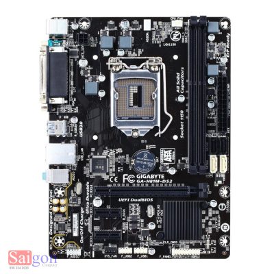 Mainboard Gigabyte H81M-DS2 14 Bo Mạch Chủ Gigabyte H81M-DS2
