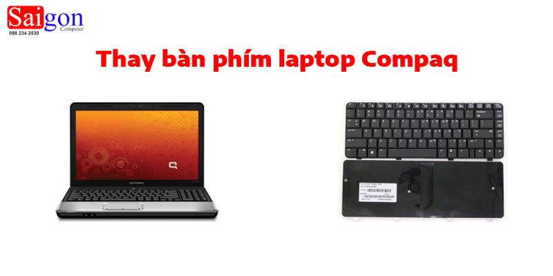 thay ban phim laptop compaq
