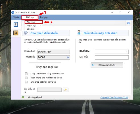 Hướng dẫn tắt Ultraviewer khởi động cùng windows 3 Hướng dẫn tắt Ultraviewer khởi động cùng windows