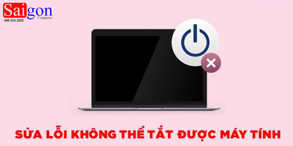 Khắc phục lỗi máy tính không tắt được