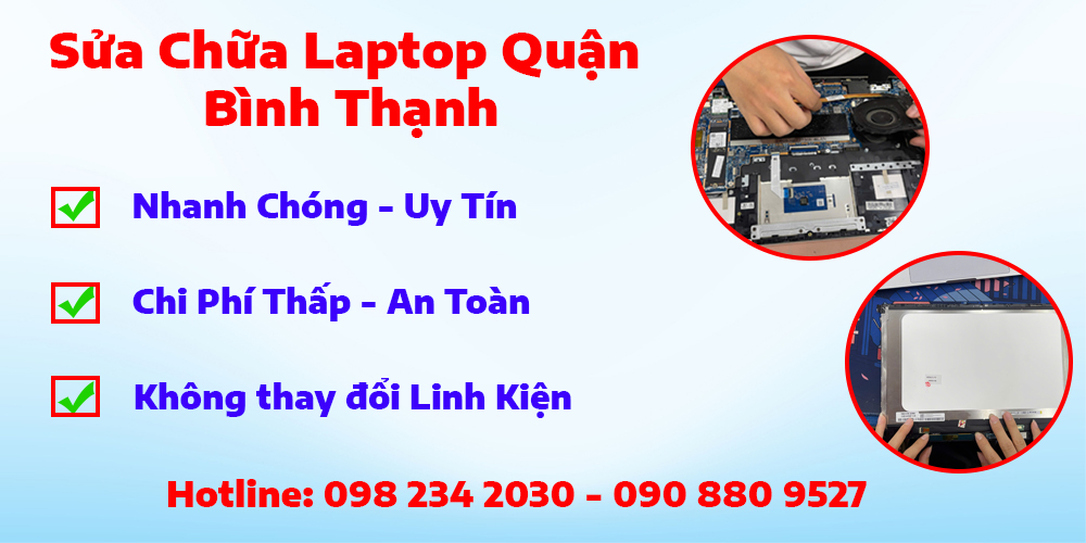 Dịch Vụ Sửa Laptop Tại Bình Thạnh